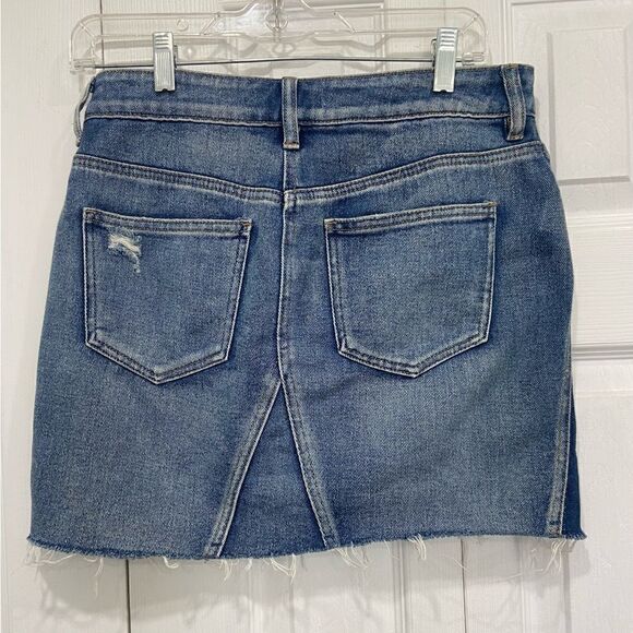 Pacsun mini skirt distress hem size 27 - Picture 4 of 9